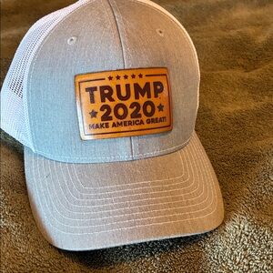 Gray Trump 2020 Mesh Cap